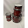 Used Miscellaneous Used Miscellaneous 5 piece Drum Set Red Drum Kit Red