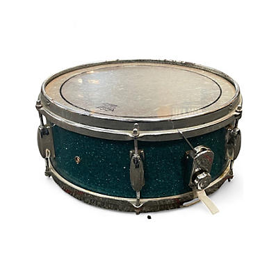 Used Miscellaneous 5X14 SNARE BLUE SPARKLE Drum