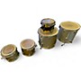 Used Miscellaneous 6 Piece DRUMSET BRONZE & SILVER Drum Kit BRONZE & SILVER