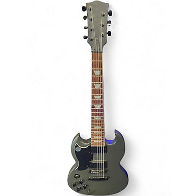 Used Miscellaneous 7 STRING GUITAR Green Solid Body Electric Guitar