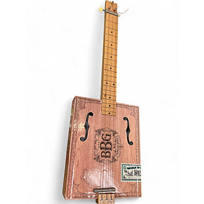 Miscellaneous Used Miscellaneous Cigar Box Natural Acoustic Electric Guitar