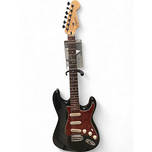 Used Miscellaneous DOUBLE CUT Black Solid Body Electric Guitar Black