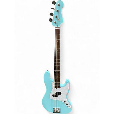Used Miscellaneous DOUBLE CUT SONIC BLUE Electric Bass Guitar