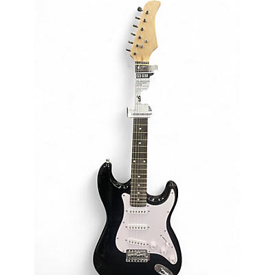 Used Miscellaneous Double Cut Black Solid Body Electric Guitar