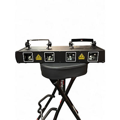 Used Miscellaneous Four Tunnels RGBY Laser Light Show System Lighting Effect