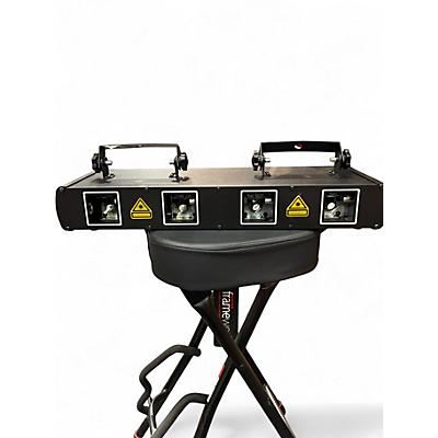 Used Miscellaneous Four Tunnels RGBY Laser Light Show System Lighting Effect