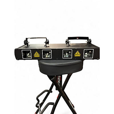 Used Miscellaneous Four Tunnels RGBY Laser Light Show System Lighting Effect