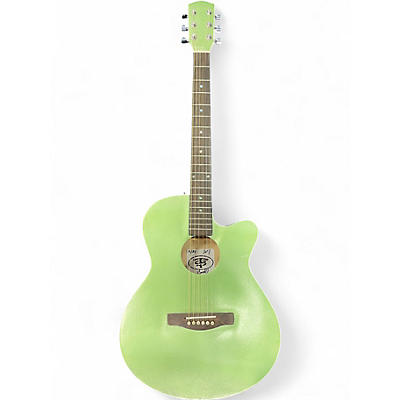 Used Miscellaneous Greeny Green Acoustic Electric Guitar
