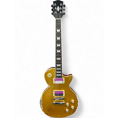 Used Miscellaneous Les Paul  Gold Relic Solid Body Electric Guitar