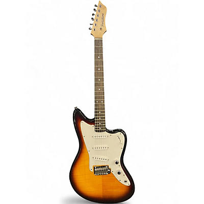 Used Miscellaneous PARTSCASTER 2 Color Sunburst Solid Body Electric Guitar
