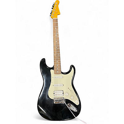 Used Miscellaneous Partscaster Black Solid Body Electric Guitar
