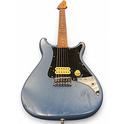 Used Miscellaneous Partscaster Blue Solid Body Electric Guitar