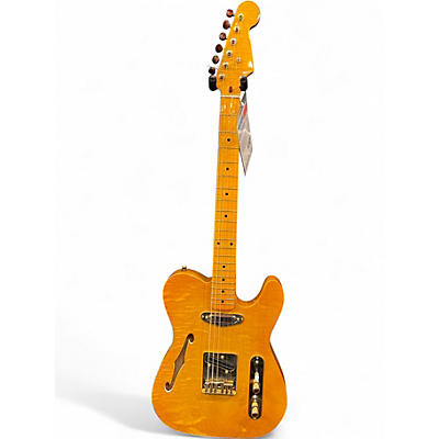 Used Miscellaneous Partscaster Natural Solid Body Electric Guitar