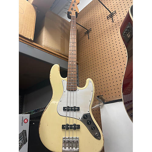 Miscellaneous Used Miscellaneous Solidbody Electric Bass Olympic White Electric Bass Guitar Olympic White