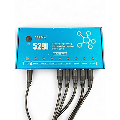 Used Mission Engineering Mission Engineering 529i USB Pedalboard Power Supply With Integrated Battery Power Supply