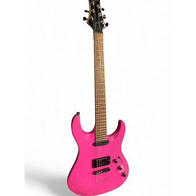 Mitchell Used Mitchell 5 Piece MD200 Pink Solid Body Electric Guitar