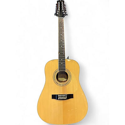 Used Mitchell D-120-S-12E/N Natural 12 String Acoustic Electric Guitar