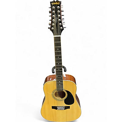 Used Mitchell D-120S-12-EN Natural 12 String Acoustic Electric Guitar