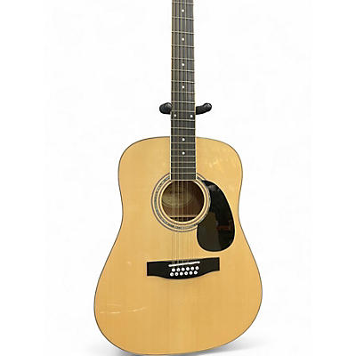 Used Mitchell D120-12E Natural 12 String Acoustic Electric Guitar