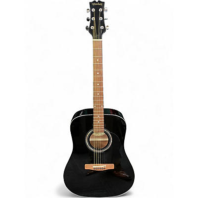 Used Mitchell D120 Black Acoustic Guitar