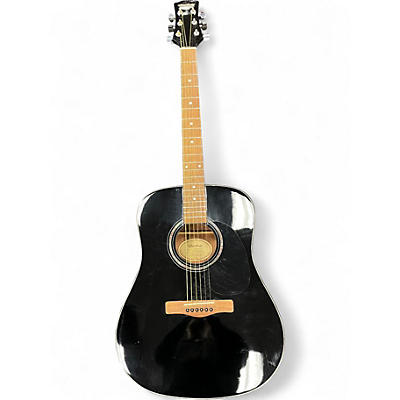 Used Mitchell D120 Black Acoustic Guitar