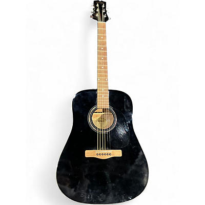 Used Mitchell D120 Black Acoustic Guitar