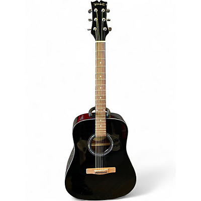 Used Mitchell D120 Black Acoustic Guitar