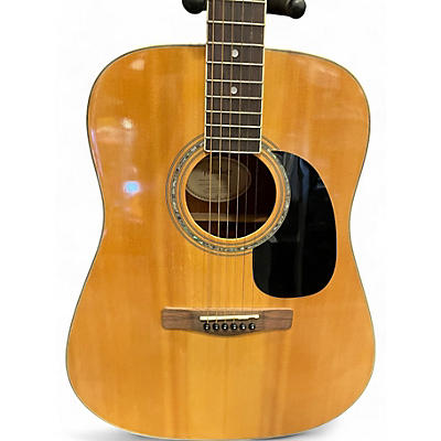 Used Mitchell D120 Natural Acoustic Guitar