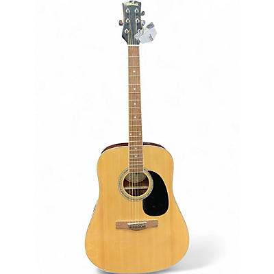 Used Mitchell D120 Natural Acoustic Guitar