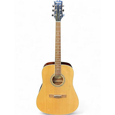 Used Mitchell D120 Natural Acoustic Guitar