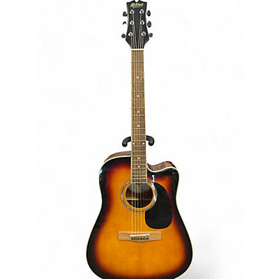 Mitchell Used Mitchell D120CE 2 Tone Sunburst Acoustic Electric Guitar