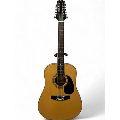 Mitchell Used Mitchell D120S-12E/N Natural 12 String Acoustic Electric Guitar