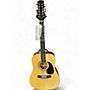 Used Mitchell D120S-12E Natural 12 String Acoustic Electric Guitar Natural