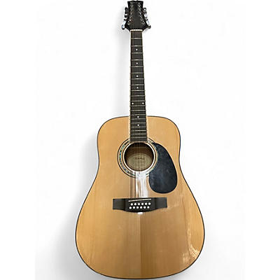 Used Mitchell D120S 12E Natural 12 String Acoustic Electric Guitar