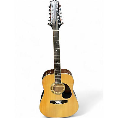 Used Mitchell D120S 12E Natural 12 String Acoustic Electric Guitar