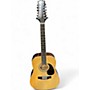 Used Mitchell D120S 12E Natural 12 String Acoustic Electric Guitar Natural