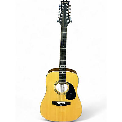 Used Mitchell D120S-12E Natural 12 String Acoustic Electric Guitar