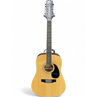 Used Mitchell D120S-12E Natural 12 String Acoustic Electric Guitar