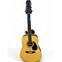 Used Mitchell D120S-12E Natural 12 String Acoustic Electric Guitar Natural