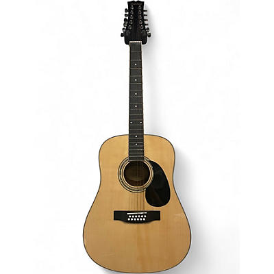Used Mitchell D120S-12E Natural 12 String Acoustic Guitar