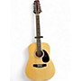 Used Mitchell D120S 12EN Natural 12 String Acoustic Electric Guitar Natural