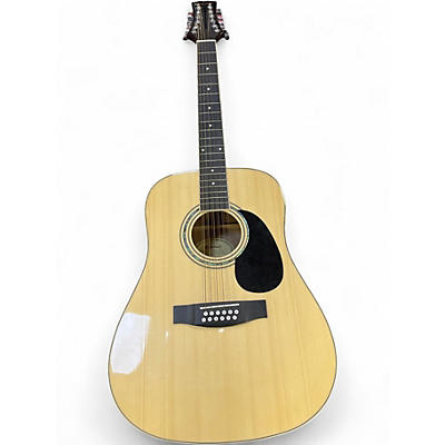 Used Mitchell D120S Natural 12 String Acoustic Electric Guitar