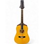Used Mitchell D120S Natural 12 String Acoustic Electric Guitar Natural