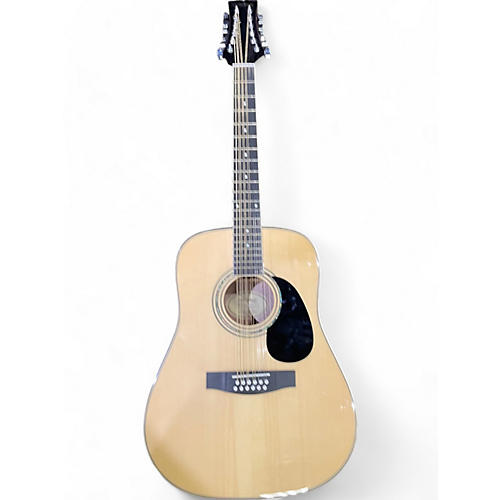 Mitchell Used Mitchell D120S12E Natural 12 String Acoustic Electric Guitar Natural