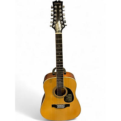 Used Mitchell D120S12E Natural 12 String Acoustic Electric Guitar