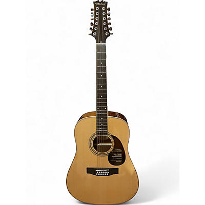 Used Mitchell D120S12E Natural 12 String Acoustic Electric Guitar