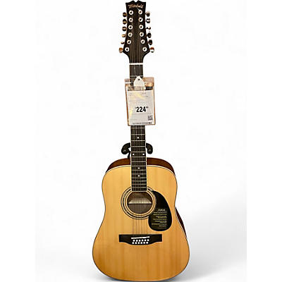 Used Mitchell D120S12E Natural 12 String Acoustic Electric Guitar