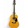 Used Mitchell D120S12E Natural 12 String Acoustic Electric Guitar Natural