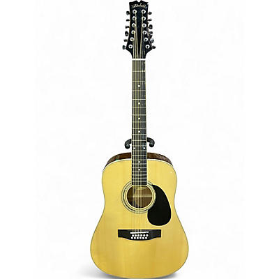 Used Mitchell D120S12E Natural 12 String Acoustic Electric Guitar