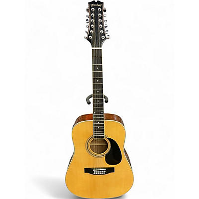 Used Mitchell D120S12E Natural 12 String Acoustic Electric Guitar